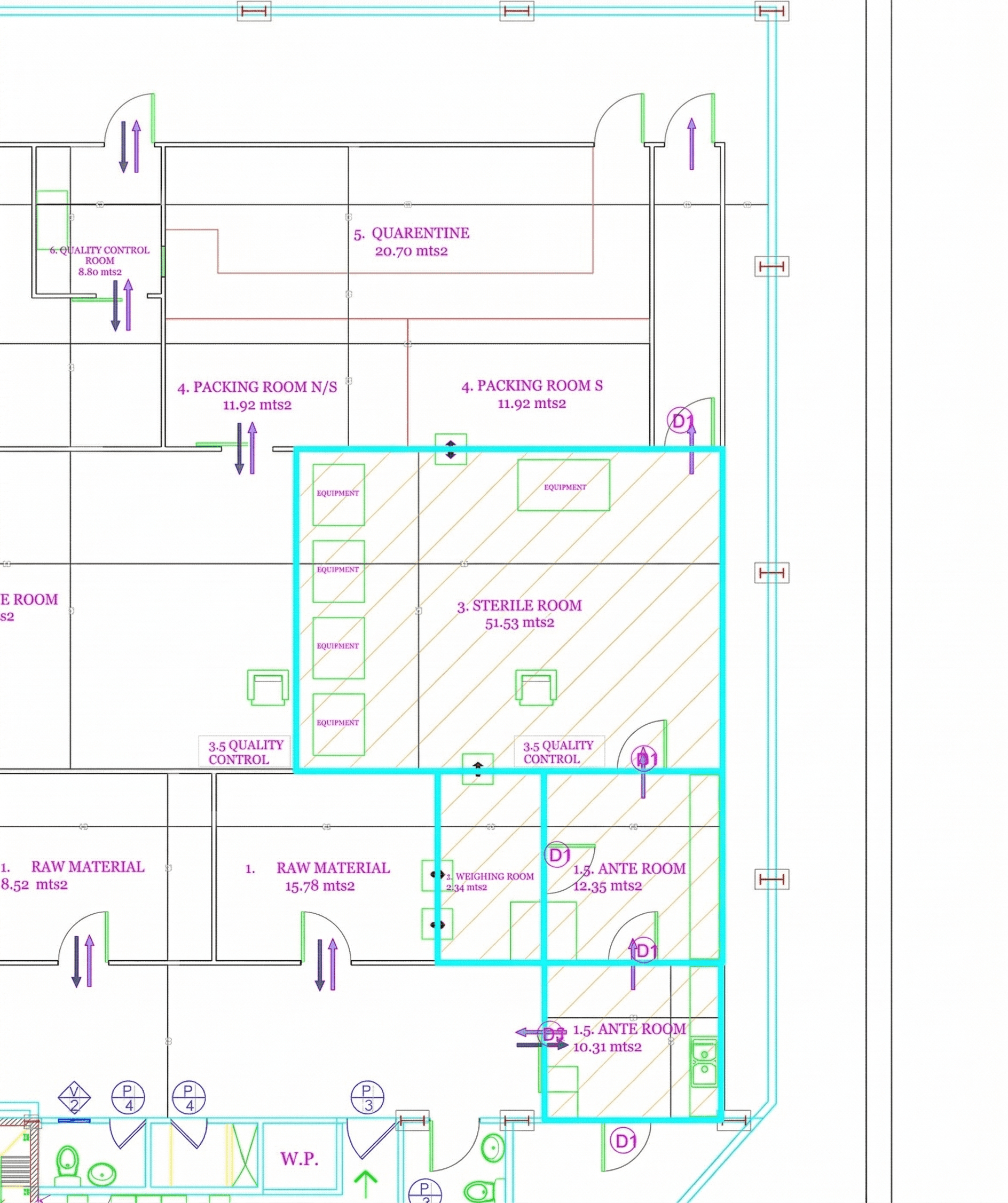 Consultoría en Diseños para Cuartos Estériles